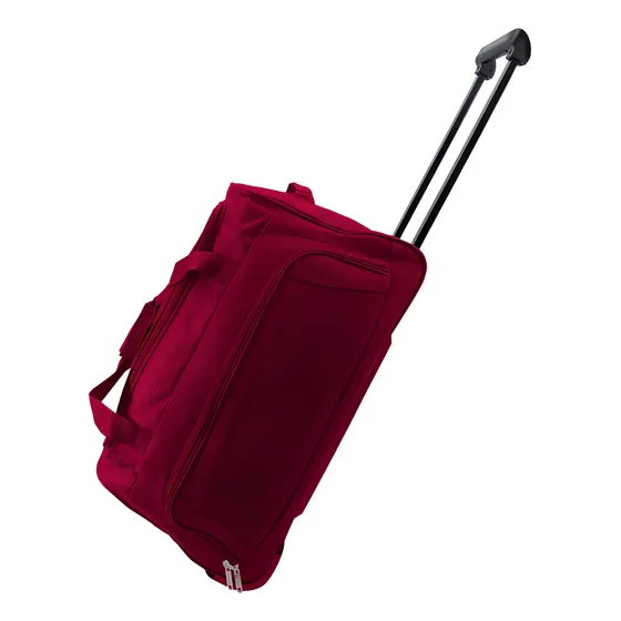 Bolso Con Carro Swiss Armor Color Rojo
