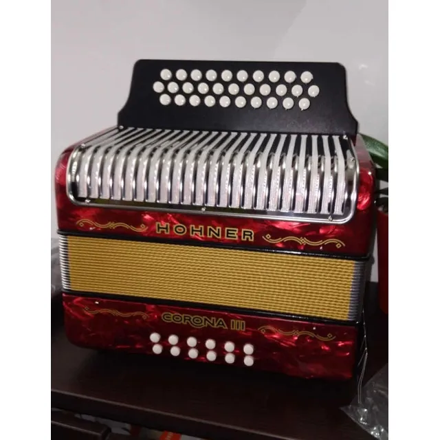 Hohner Original Acordeon Corona 3 Impecable Garantia