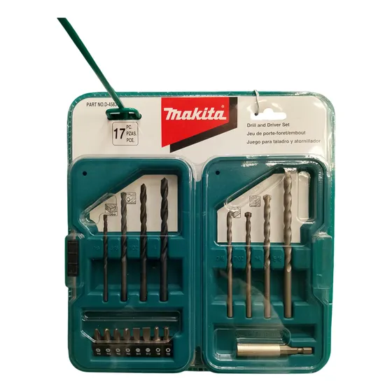 Set, Mechas Para Taladro Makita Para Hierro Y Concreto