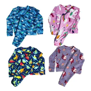Kit 2 Conjuntos Soft Infantil Frio Inverno Fofinho E Quente Kit 2 Conjuntos Soft Infantil Frio Inverno Fofinho E Quente