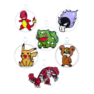 Esferas De Navidad Pokémon - Kit 6 Esferas Esferas De Navidad Pokémon - Kit 6 Esferas