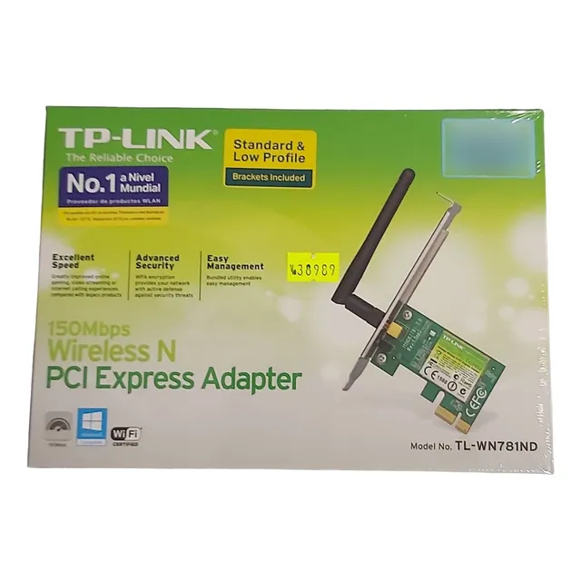 Paquete De 2 Pzs De Adaptador Inalámbrico Pci Express