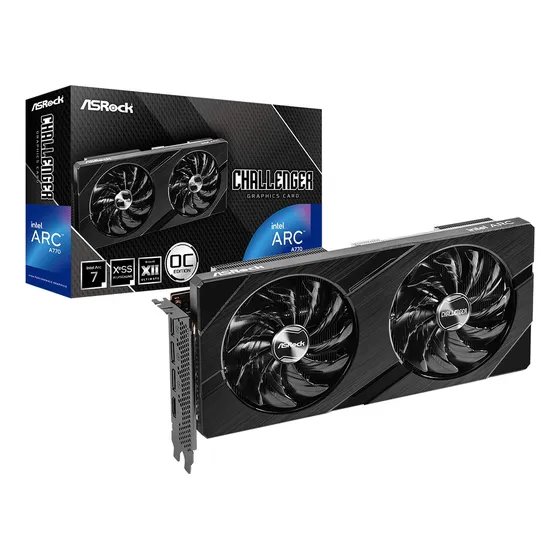 Tarjeta De Video Asrock  Arc A770 Challenger 16gb Oc Ddr6
