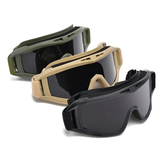 Lentes Tacticos Originales Para Disparos + Accesorios