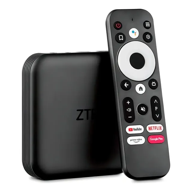 Tv Box 4k Zte Space 8gb Rom 2gb Ram 5g Bluetooth Zt866 Cor Preto