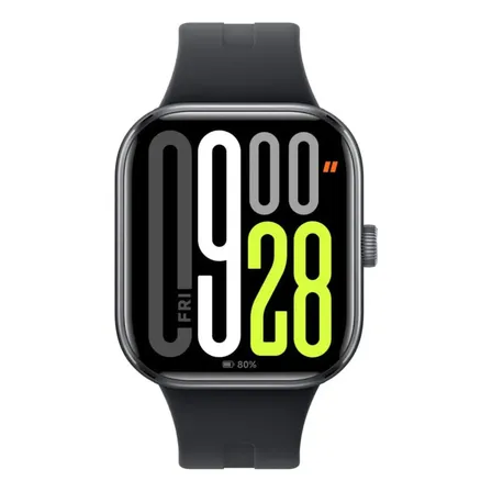 Smartwatch Xiaomi Redmi Watch 5 Com Gps Tela Amoled Preto Desenho Da Pulseira Lisa Cor Preto