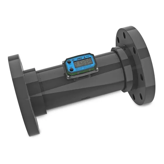 Medidor Digital Para Agua De 4 Bridado  Ced 80 Gpi/ Flomec 