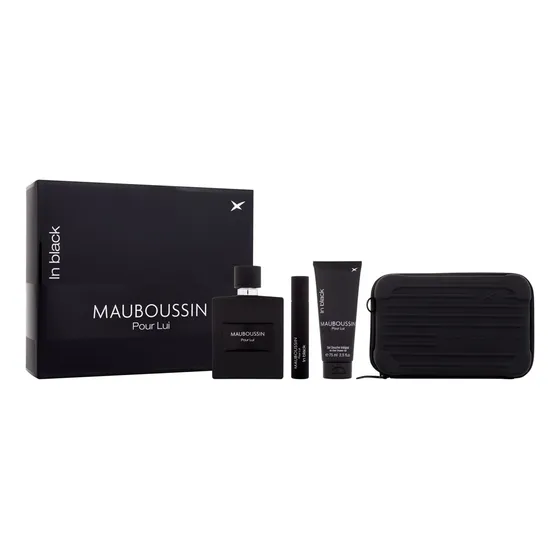 Mauboussin Pour Lui In Black Edp 100ml+20ml+sg75ml+bolso