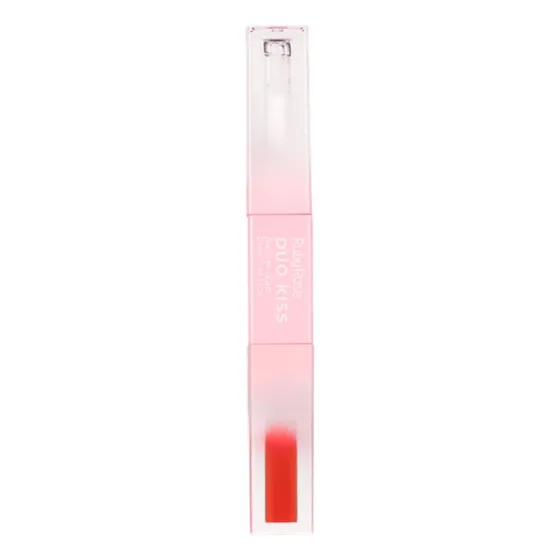 Batom Duo Kiss 5g 2 Em 1 Gloss Matte Ruby Rose