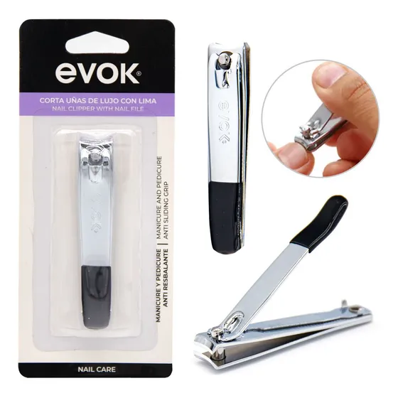 Corta Uñas De Lujo Con Lima Evok