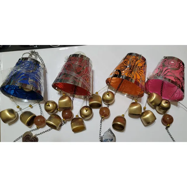 Móviles De Campanitas Doradas Hermoso Sonido  Feng Shui
