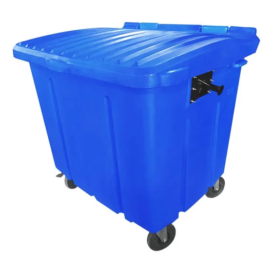 Container De Lixo/lixeira De Plástico Capacidade 1000 Litros
