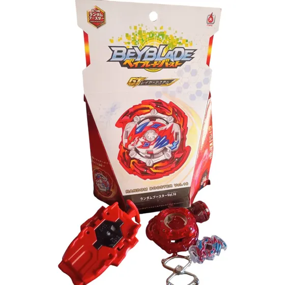 Beyblade Burst B-146 Con Lanzador De Hilo Flare Dragon Color Multicolor