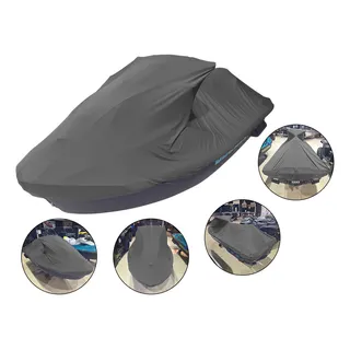 Capa Jet Ski Tecido Lycra Preta Protege Risco Poeira Maresia Capa Jet Ski Tecido Lycra Preta Protege Risco Poeira Maresia