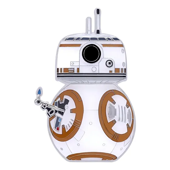 Funko Pop Pin: Star Wars - Bb 8 Con Encendedor Esmaltado
