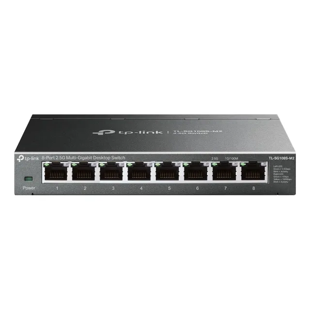 Tp-link Tl-sg108s-m2, Switch 8 Puertos 2.5g Multi-gigabit