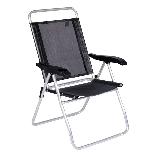 Sillón Playa Camping Boreal 4 Posiciones Aluminio Sannet Mor