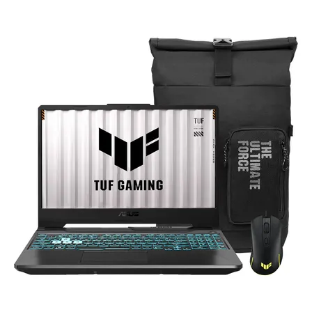 Notebook ASUS TUF Gaming A15 AMD Ryzen 7 8GB RAM 512GB SSD RTX 3050 15.6"