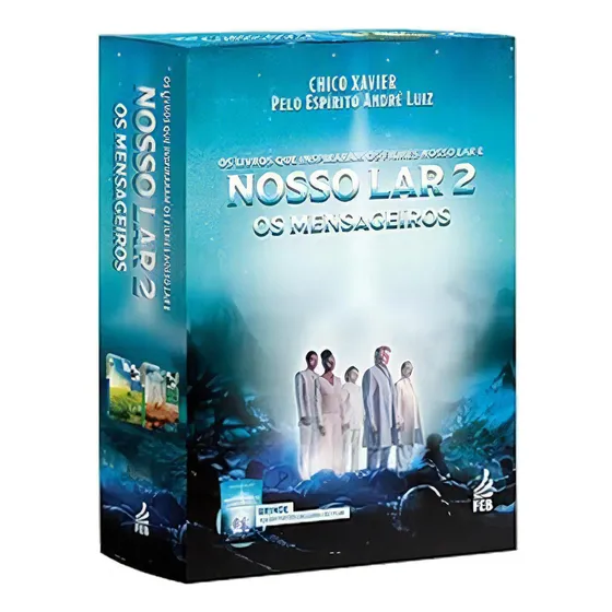 Box Nosso Lar 2: Os Mensageiros: Não Aplica, De Médium: Francisco Cândido Xavier / Ditado Por: André Luiz. Não Aplica, Vol. Não Aplica. Editorial Feb, Tapa Mole, Edición Não Aplica En Português, 2024