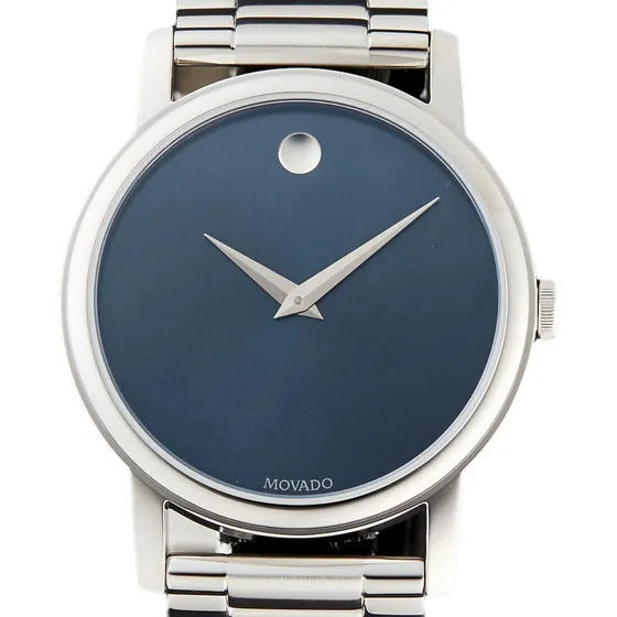 Reloj Movado Hombre Classic Museum 2100015 Plata Azul