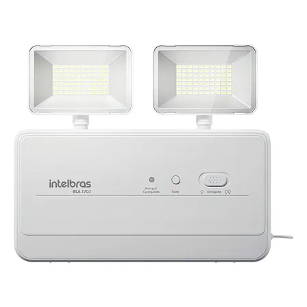 Bloco De Iluminação Autônomo Bla 2202 Branco Intelbras 127/220v