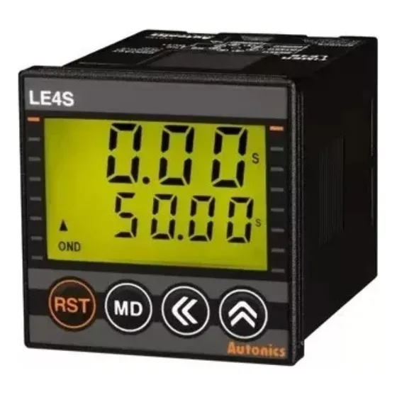 Le4s Temporizador Timer Digital Autonics Lcd Multifuncion
