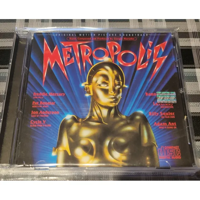 Metrópolis - Soundtrack - Giorgio Moroder - #cdspaternal