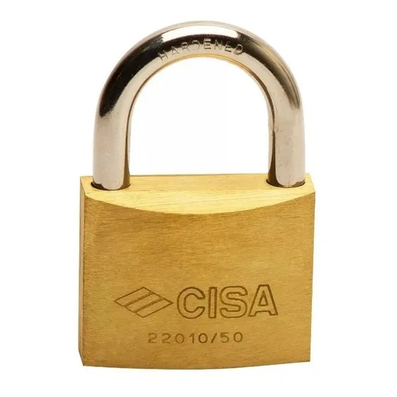 Candado Plano De Arco 30mm De Laton Con 2 Llaves Cisa