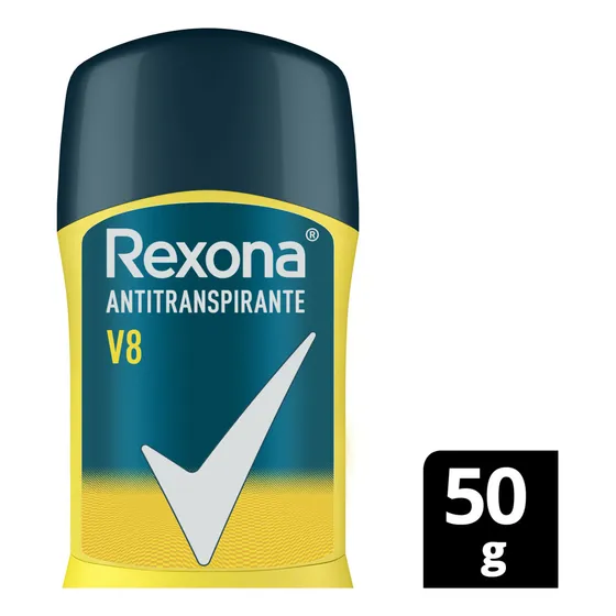 Rexona Desodorante En Barra V8 50ml Fragancia V8