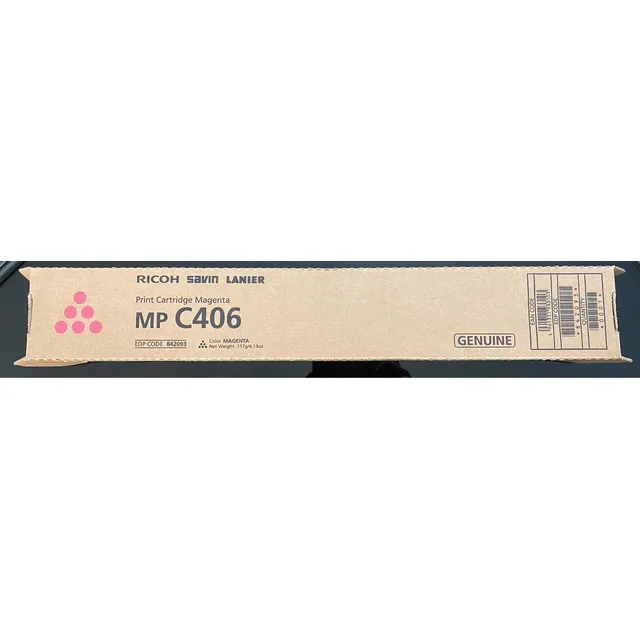Toner Original Ricoh Mp C406 Magenta 842093 Nuevo Y Sellado
