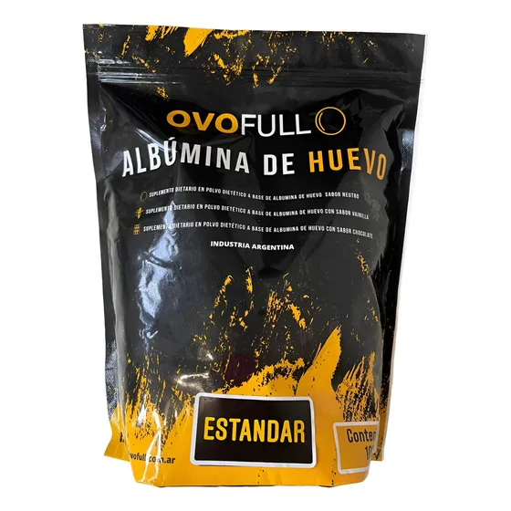 Proteina De Huevo En Polvo 1 Kg (270 Claras) 9 Aminoaciodos