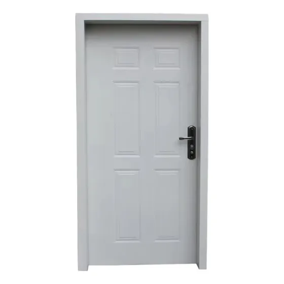 Puerta De Chapa Reforzada Reversible Blanca 70 X 205 Starway