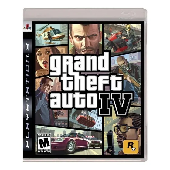 Grand Theft Auto IV Standard Edition PS3 Físico