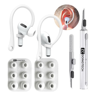 15pzs Silicon Eartips Y Limpiador Y Hooks Para AirPods Pro 15pzs Silicon Eartips Y Limpiador Y Hooks Para AirPods Pro