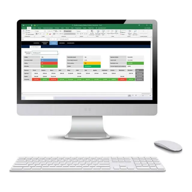 Plantilla De Inventarios Y Ventas En Excel 