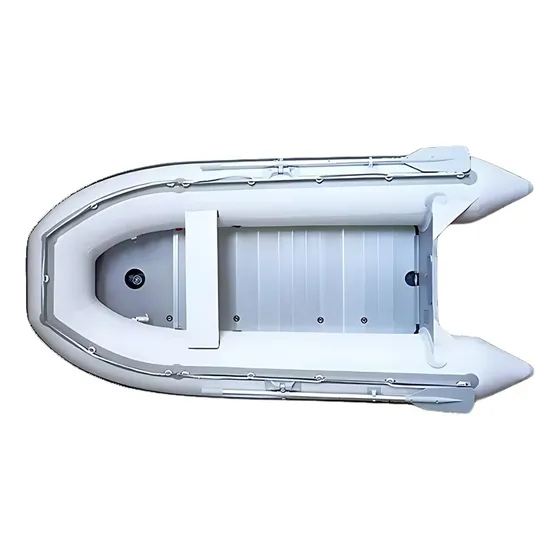 Bote Inflable Coralsea Piso De Aluminio 2.30m Desarmable 4hp