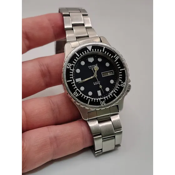 Relógio Orient Diver Vintage! 200 Metros! Raro!!! 42mm