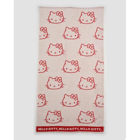 Toalha De Banho Hello Kitty | Sanrio + Casa Riachuelo