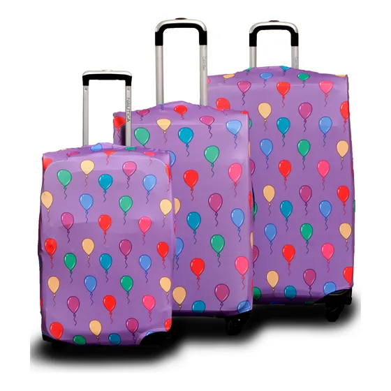 Set X3 Fundas Para Valijas De Lycra Resistente Y Segura