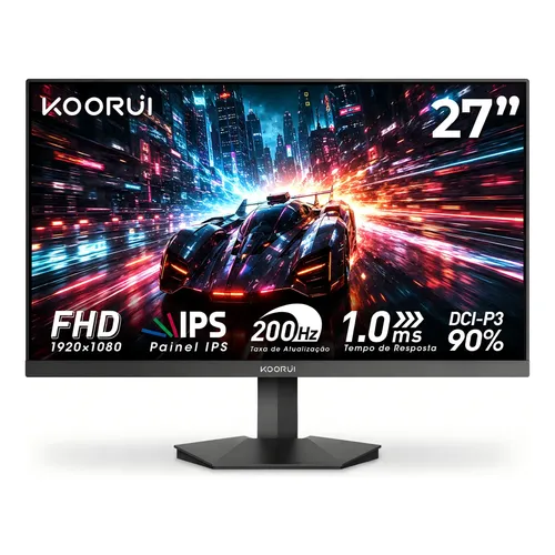 Benq Monitor Mobiuz Ex240n 1ms 165hz Gaminng - 23.8 . Cor Preto