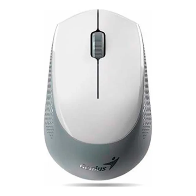 Mouse Genius Nx-8000s Bt Silent Ergonomico White/grey