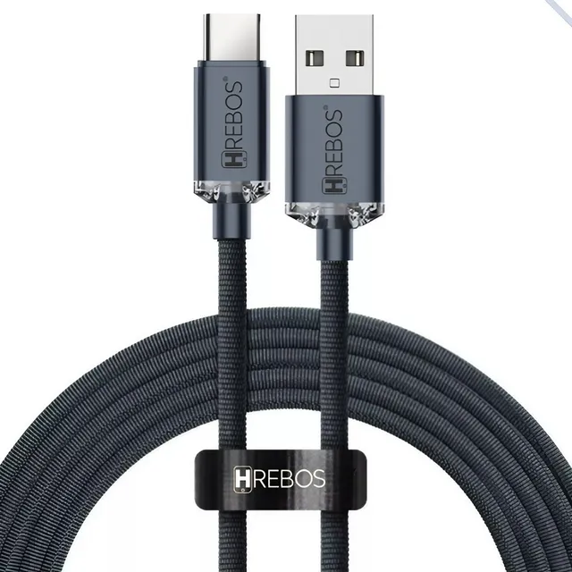 Cabo Carregador Celular Usb C Tipo C 2 Metros 100w Turbo Pro