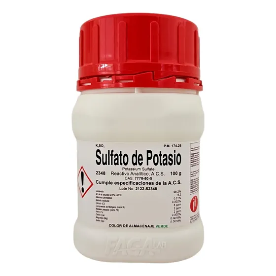 Sulfato De Potasio 100g