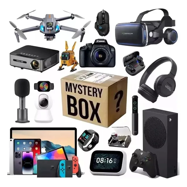 Caja De Sorpresa Misteriosa Electronico, Random Misteriosa A