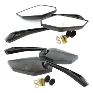 Retrovisor Apache Esportivo Pto Haste Aluminio Lente Convexa Retrovisor Apache Esportivo Pto Haste Aluminio Lente Convexa