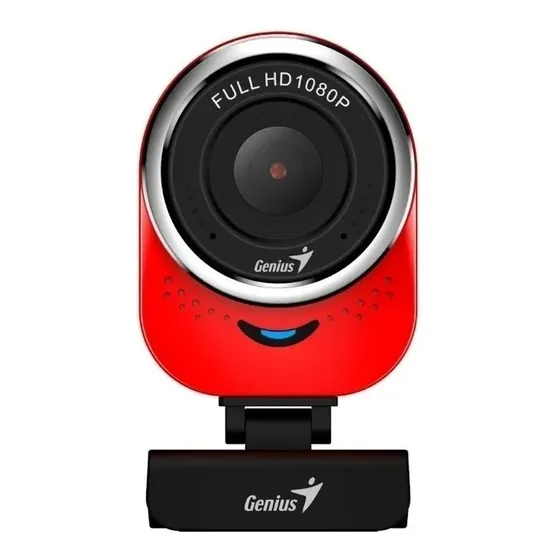 Cámara web Genius QCam 6000 Full HD 30FPS color rojo