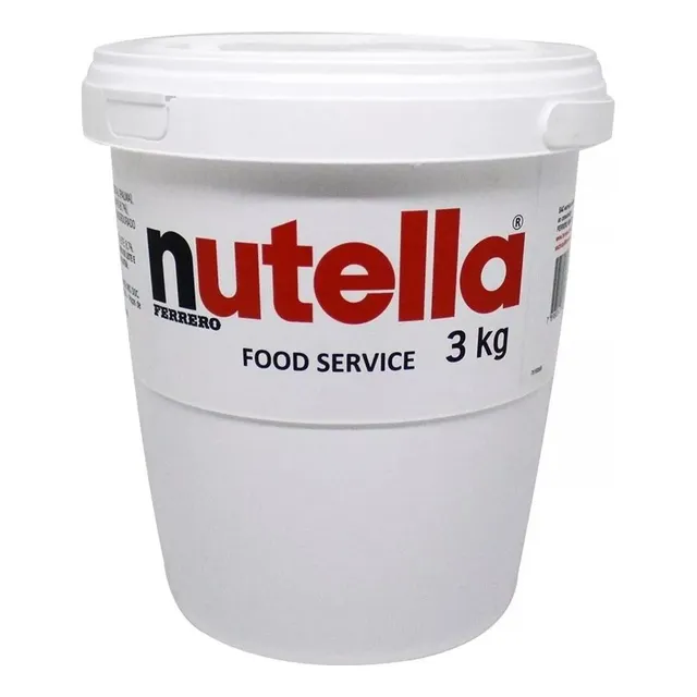 Nutella 3kg Original Balde Gigante Creme De Avelã