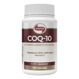 Coenzima Coq10 Vitafor 200mg/dose 120 CĂĄpsulas Vitafor Coenzima Coq10 Vitafor 200mg/dose 120 CĂĄpsulas Vitafor