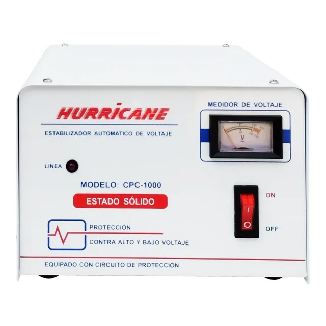 Estabilizador De Estado Solido 1000w Cpc-1000 Hurricane