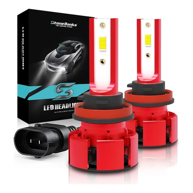 Kit De Faros Led Csp H11 H7 9005 9006 Auto Luz 80w 18000lm